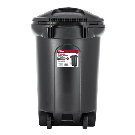 Walmart trash can with lid - Hefty 7.7 Gallon Trash Can, Plastic Hinged Locking Lid Kitchen Trash Can, Black 85 4.4 out of 5 Stars. 85 reviews Available for Pickup or 3+ day shipping Pickup 3+ day shipping